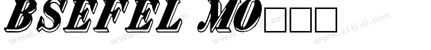 BankSansEFEL MedObl字体转换